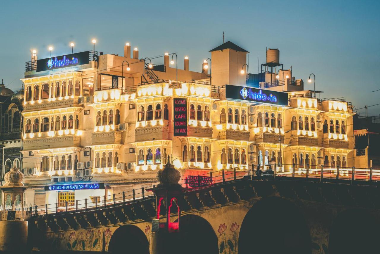 Hide-In Udaipur - A Lake View Boutique Hotel Экстерьер фото